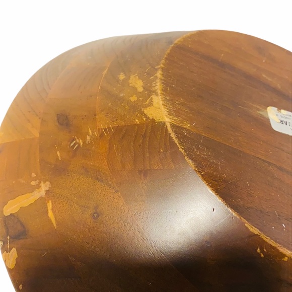 Vintage Ozark Walnutware 6 pc Salad Bowl Set - Picture 5 of 10